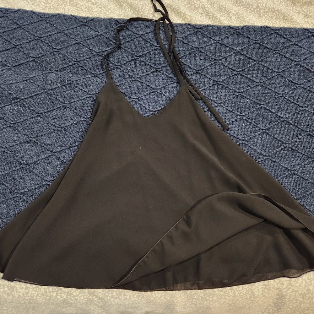 2/15$Black Spaghetti Strap Top